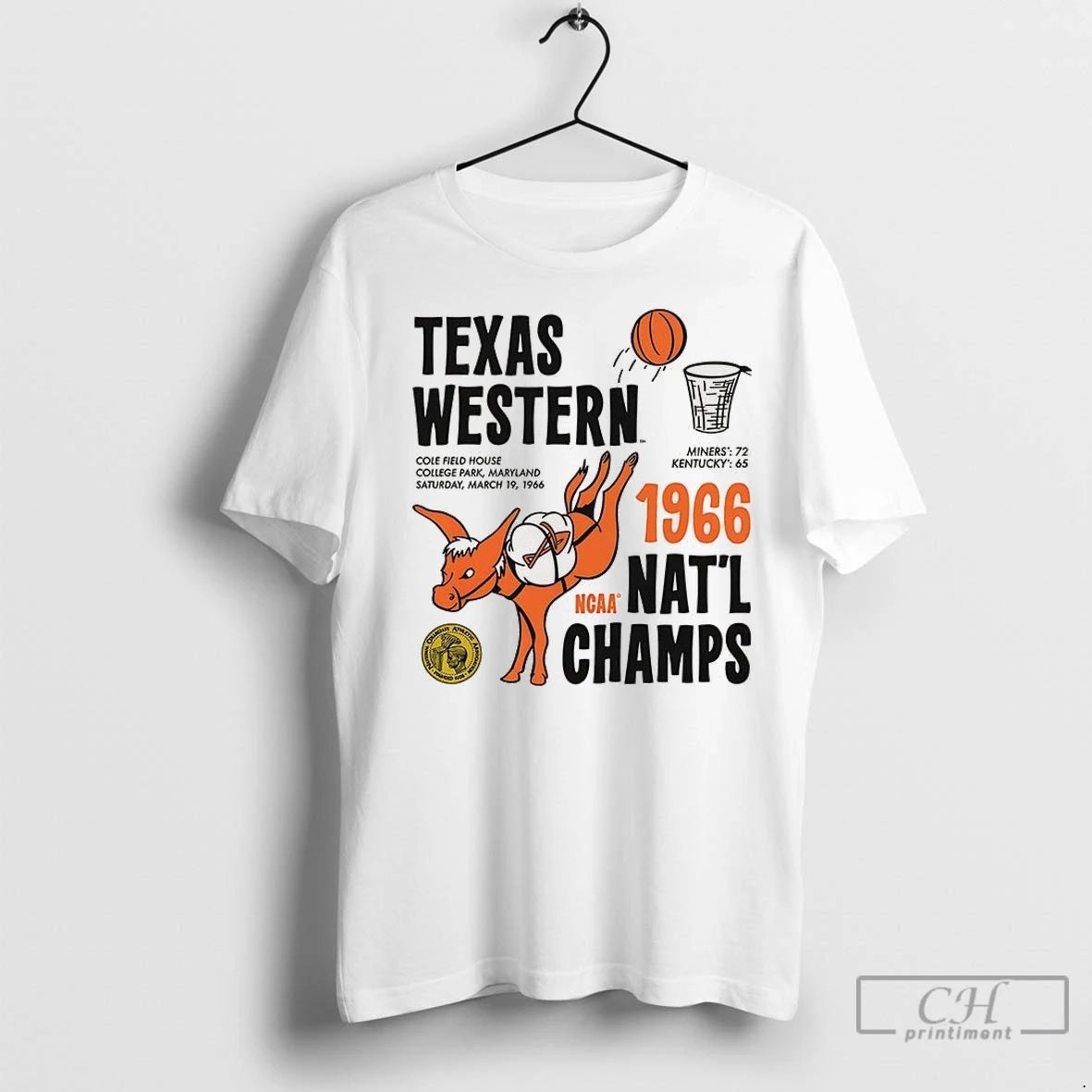 Premium Texas Western 1966 Ncaa National Champs T-Shirts, Hoodie, Sweatshirt | InkNestWear.com
