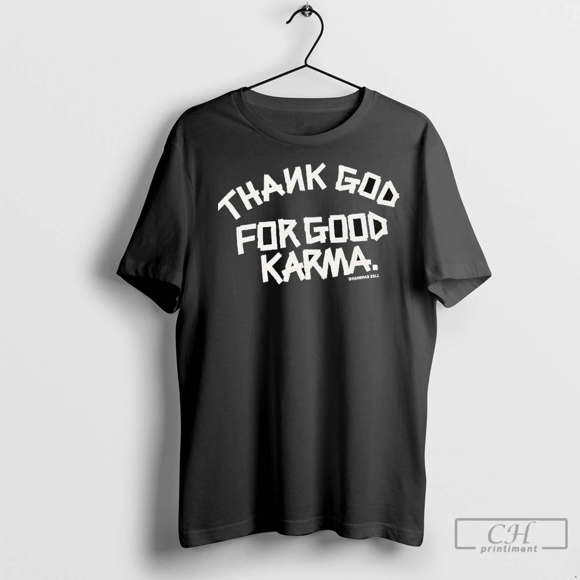 Premium Thank God For Good Karma Graphic T-Shirts, Hoodie, Sweatshirt | InkNestWear.com