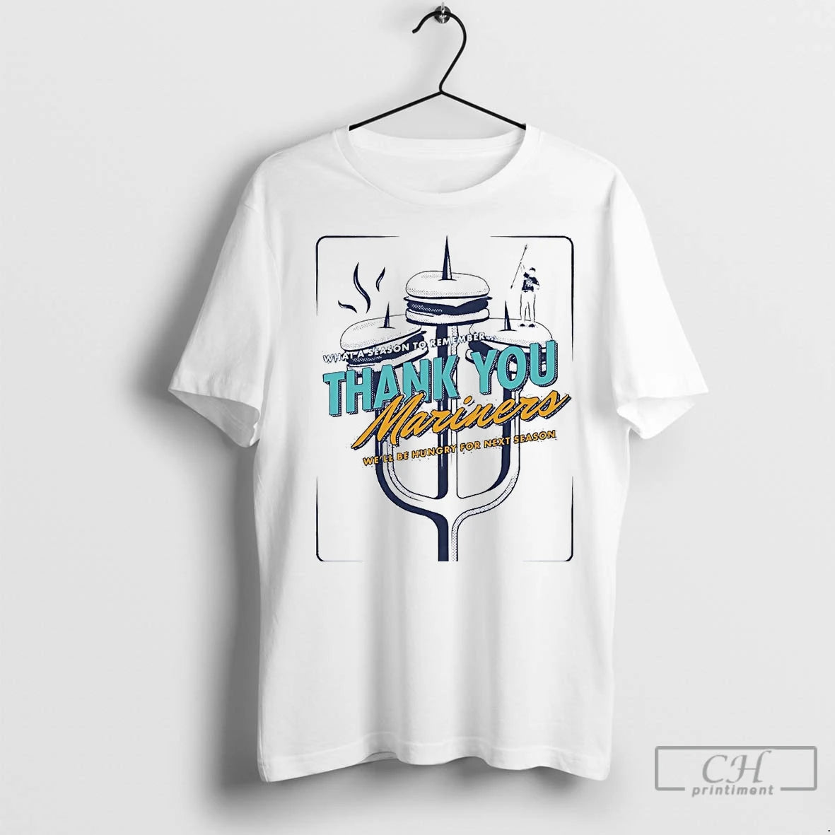 Premium Thank You Seattle Mariners Well Be Hungry For Next Season T-Shirts, Hoodie, Sweatshirt | InkNestWear.com