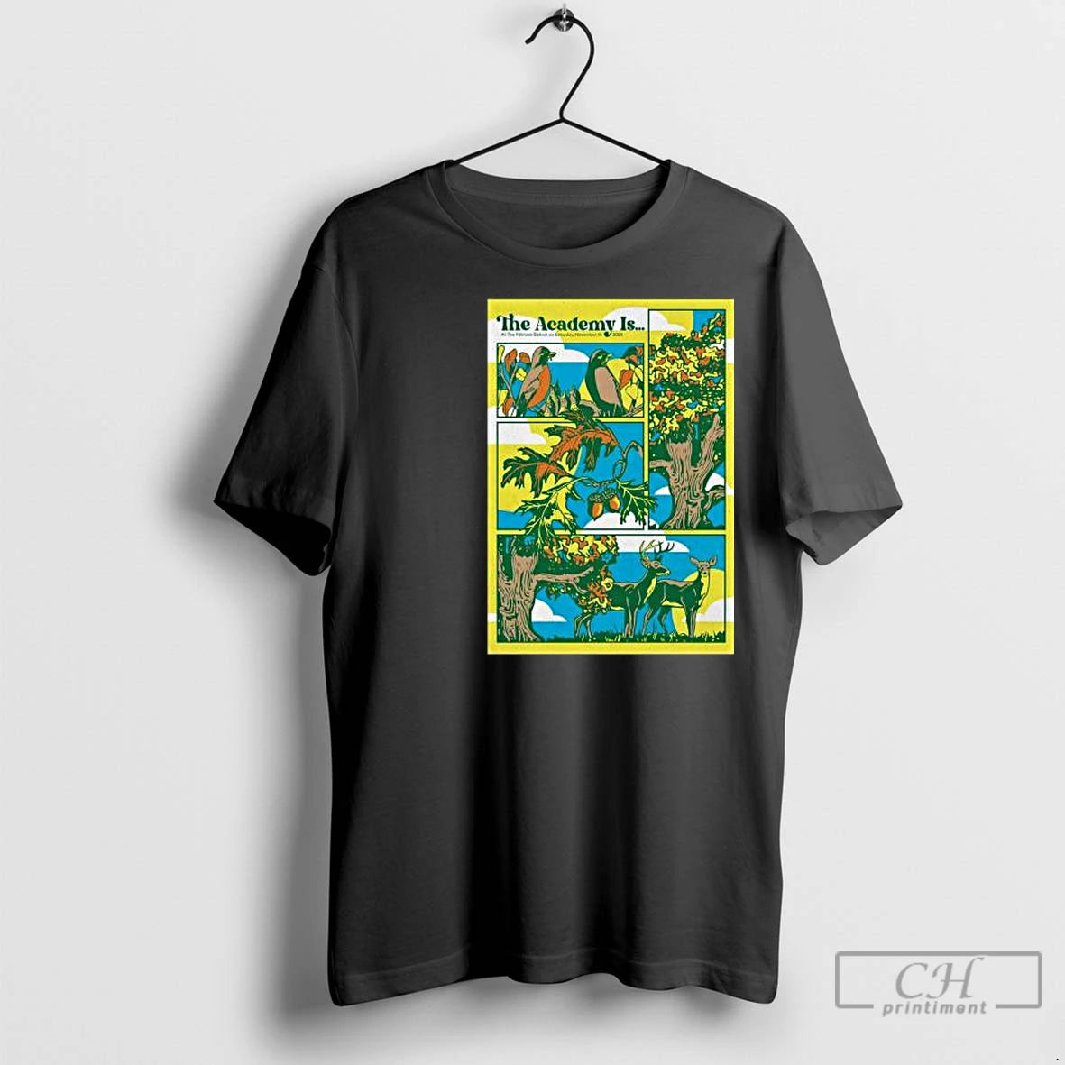 Academy Is November 15 2025 Detroit Mi Circle Black T-Shirts, Hoodie, Sweatshirt