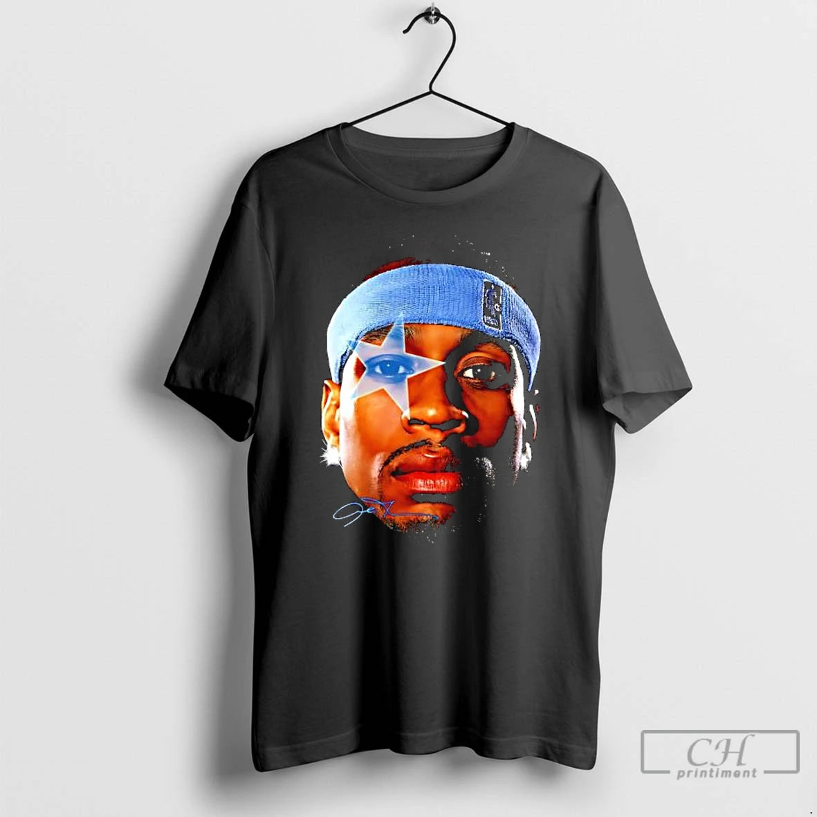Premium The Answer Iverson Star Face Graphic Signature T-Shirts, Hoodie, Sweatshirt | InkNestWear.com