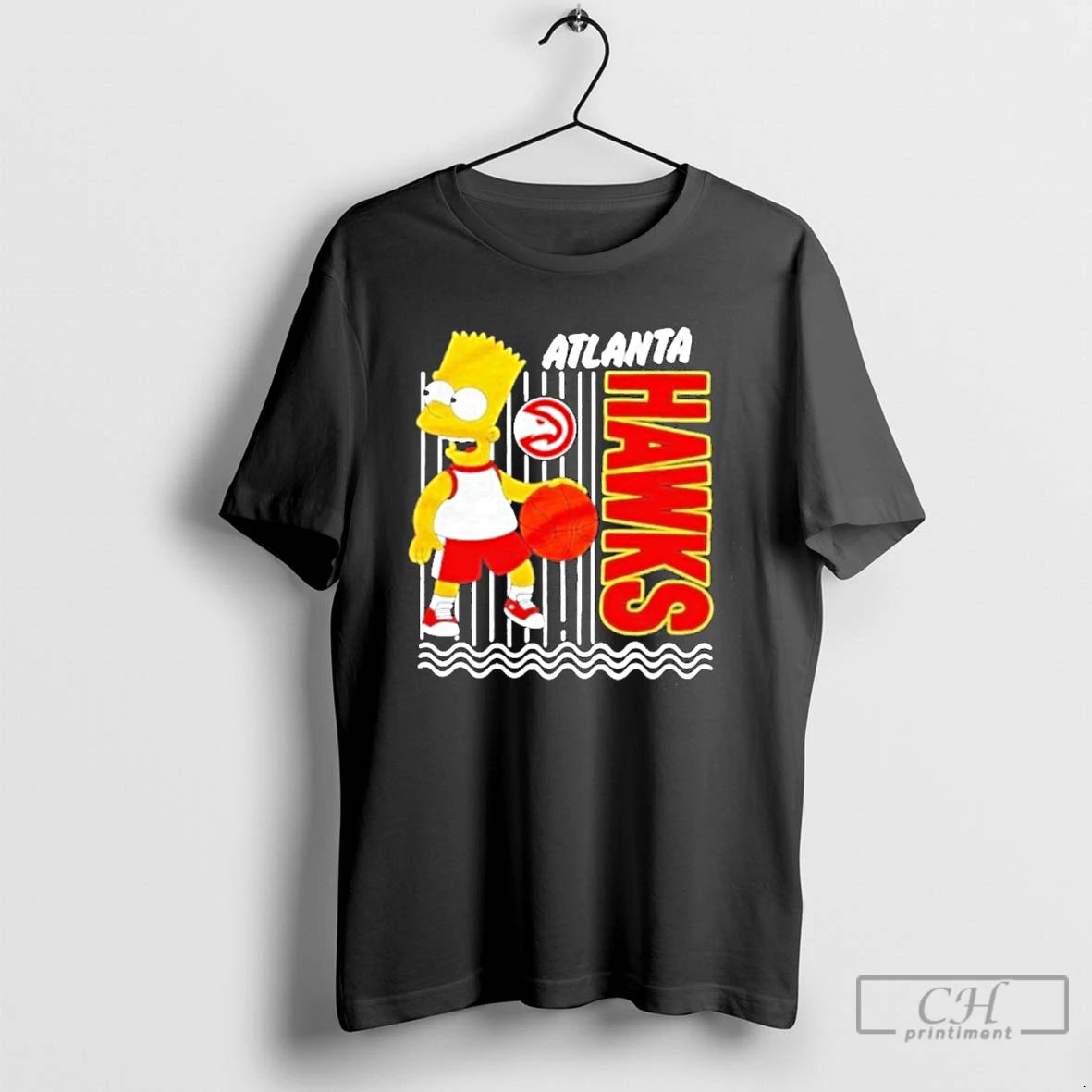 Premium The Bart Simpson X Atlanta Hawks Nba Mashup T-Shirts, Hoodie, Sweatshirt | InkNestWear.com
