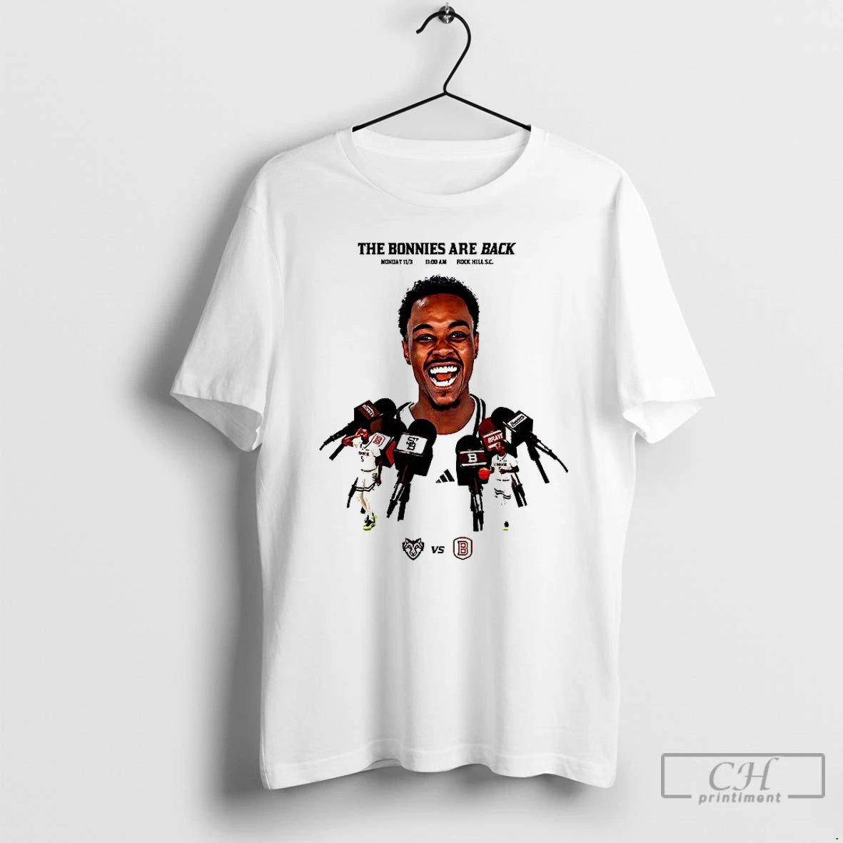 Premium The Bonnies Are Back Bonnies Mens Basketball T Shirts Hoodie, Sweatshirt | InkNestWear.com
