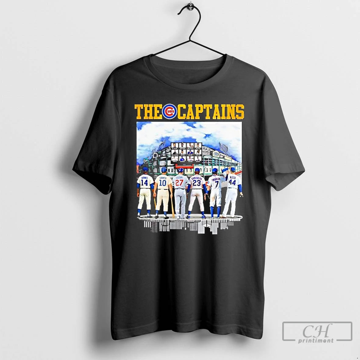Premium The Captains Chicago Cubs Players Wrigley Field T Shirts Hoodie, Sweatshirt | InkNestWear.com