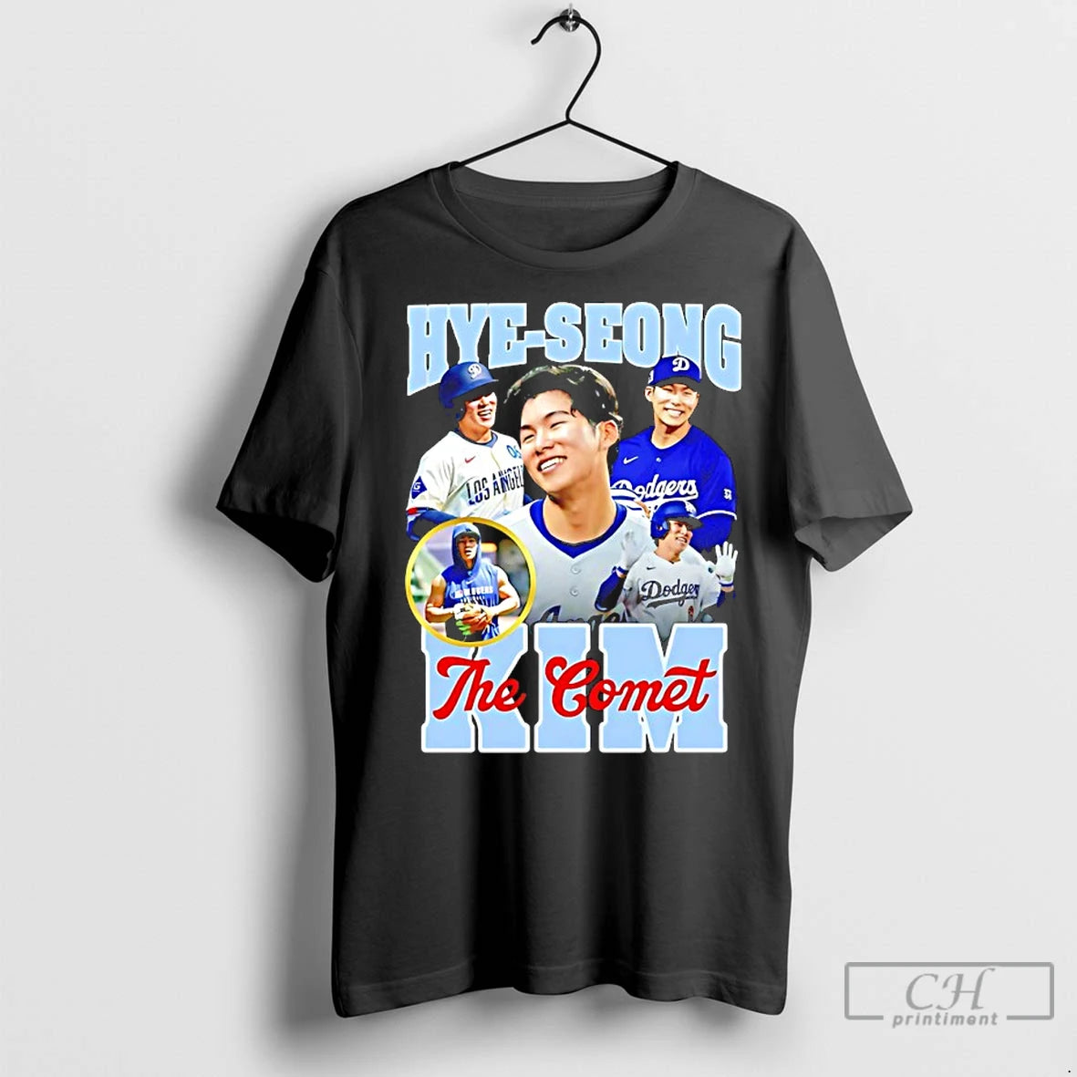 Premium The Comet Hye Seong Kim Los Angeles Dodgers 90s Bootleg T-Shirts, Hoodie, Sweatshirt | InkNestWear.com