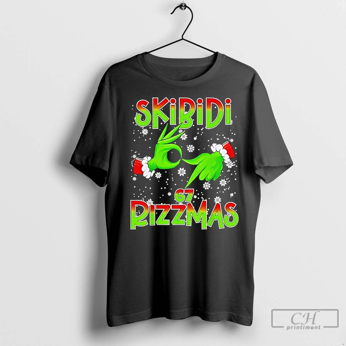 Premium The Grinch Christmas 6 7 Skibidi Rizzmas T-Shirts, Hoodie, Sweatshirt | InkNestWear.com