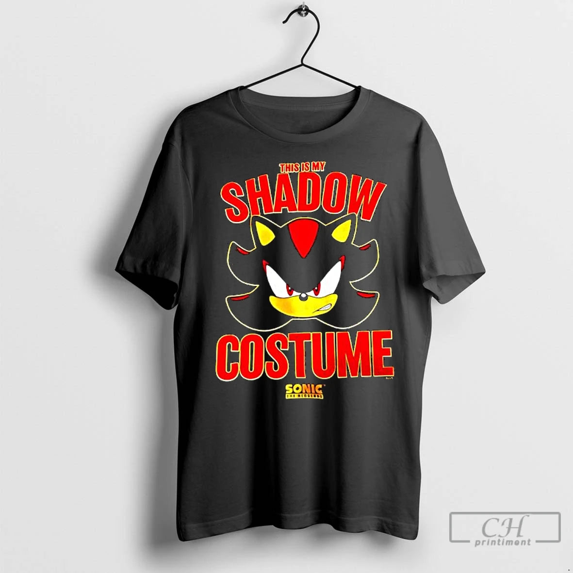 Premium The Hedgehog Halloween This Is My Shadow Costume T-Shirts, Hoodie, Sweatshirt | InkNestWear.com