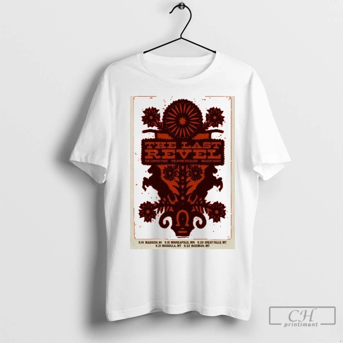 Premium The Last Revel Nov Tour 2025 Circle White T-Shirts, Hoodie, Sweatshirt | InkNestWear.com
