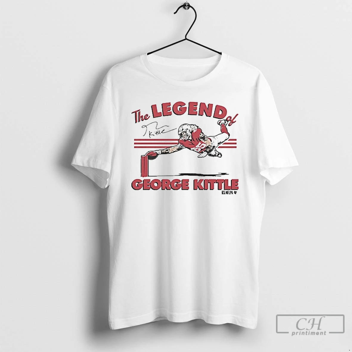 Premium The Legend Of George Kittle 49ers T-Shirts, Hoodie, Sweatshirt | InkNestWear.com