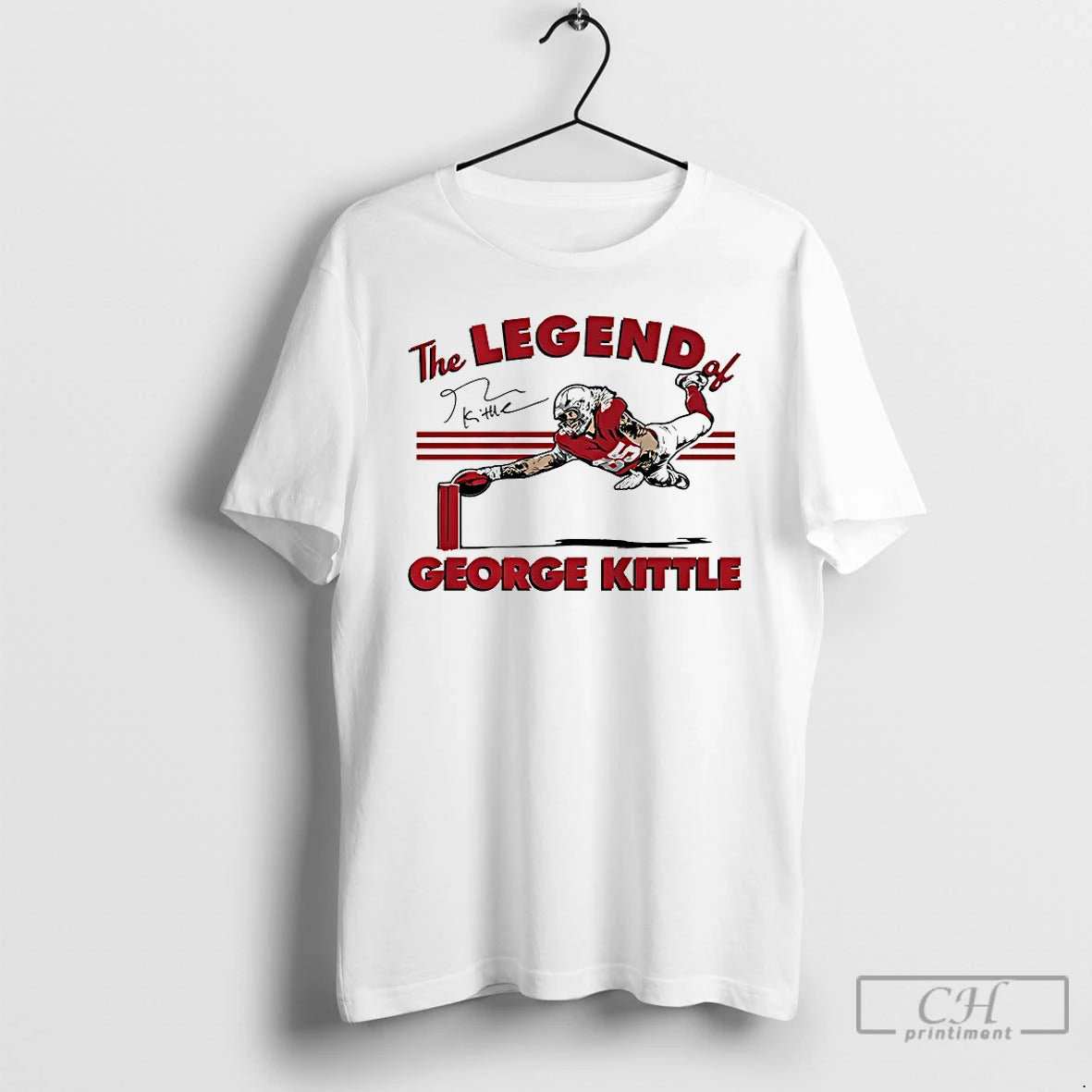 Premium The Legend Of George Kittle T-Shirts, Hoodie, Sweatshirt | InkNestWear.com