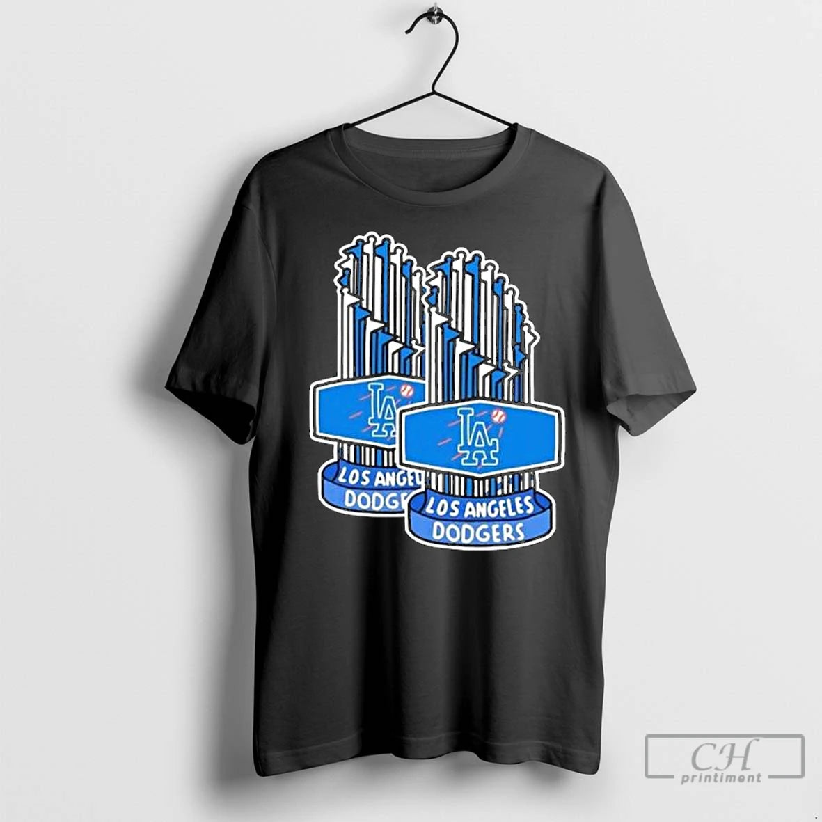 Premium The Los Angeles Dodgers 2025 Back To Back World Series Champions Trophy Long Sleve T-Shirts, Hoodie, Sweatshirt