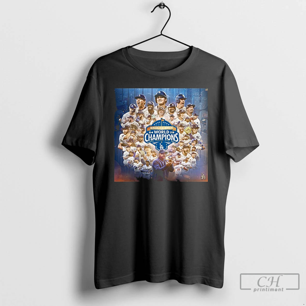Premium The Los Angeles Dodgers Are Back To Back World Series Champions 2025 T Shirts Hoodie, Sweatshirt | InkNestWear.com