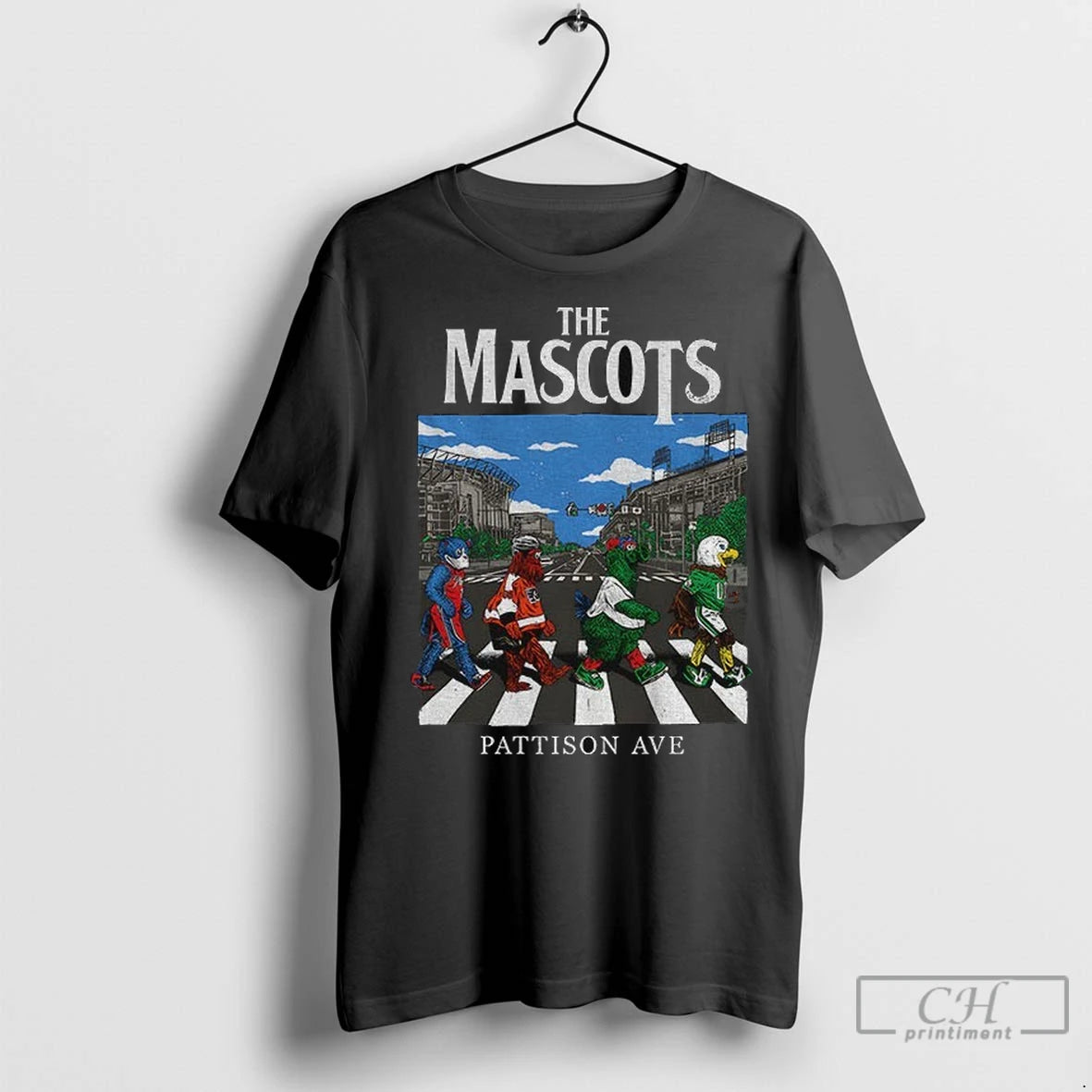 Premium The Mascot Philly Abbey Road Pattison Ave Vintage T-Shirts, Hoodie, Sweatshirt | InkNestWear.com
