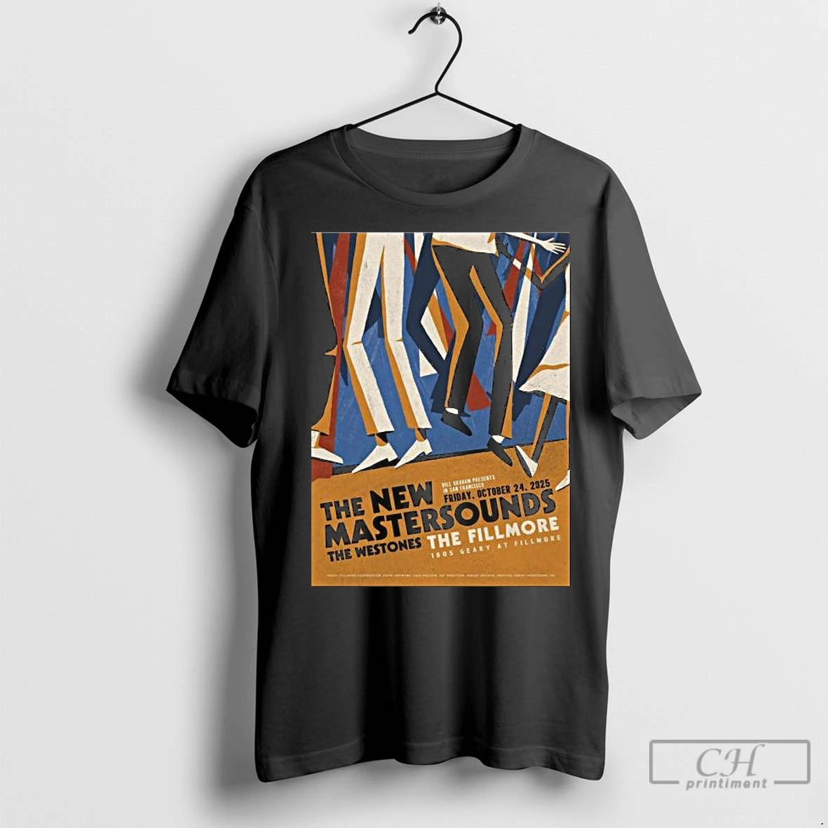 Premium The New Mastersounds October 24 2025 In San Francisco Long Sleve T-Shirts, Hoodie, Sweatshirt | InkNestWear.com