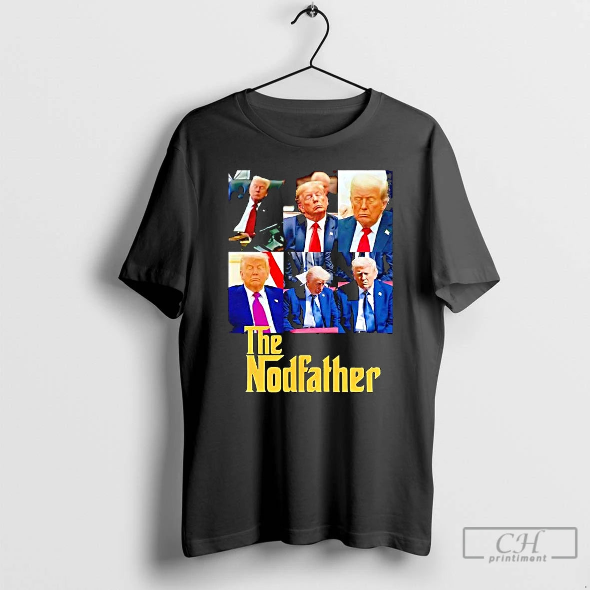Premium The Nodfather U S President Donald Trump T Shirts Hoodie, Sweatshirt | InkNestWear.com