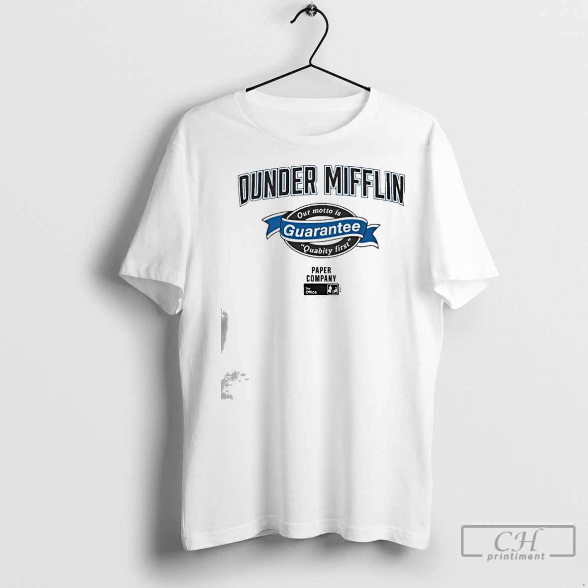 Premium The Office Dunder Ringer Dunder Mifflin Guarantee T-Shirts, Hoodie, Sweatshirt | InkNestWear.com
