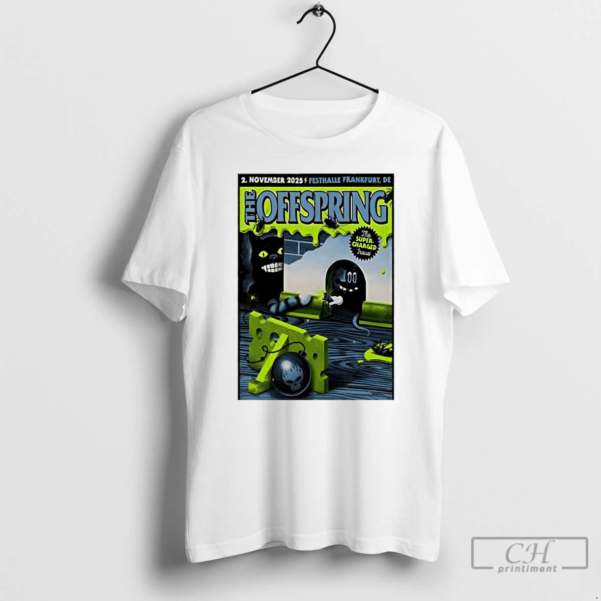 Premium The Offspring Nov 2 2025 Festhall Frankfurt De T Shirts Hoodie, Sweatshirt | InkNestWear.com