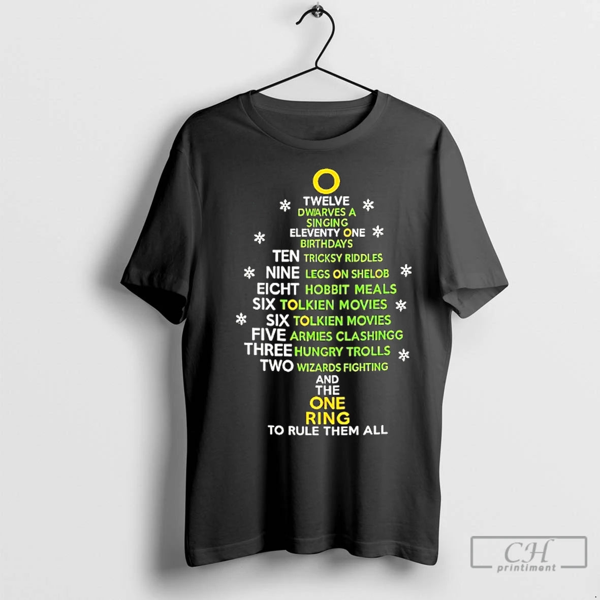 Premium The One Ring Christmas Carol Christmas Tree T-Shirts, Hoodie, Sweatshirt | InkNestWear.com