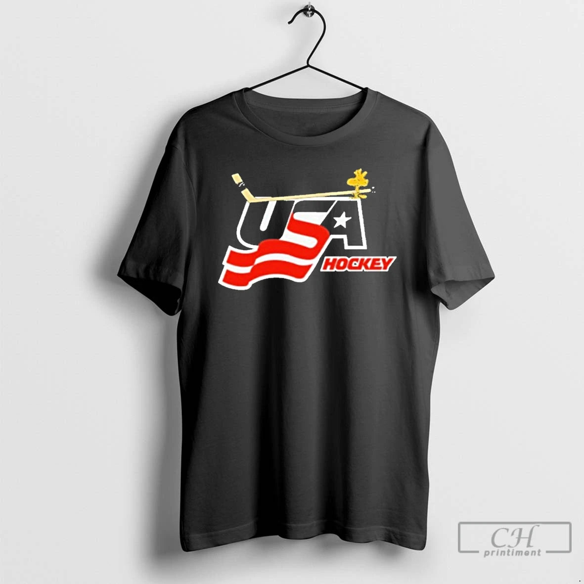 Premium The Peanuts Woodstock X Usa Hockey Logo T-Shirts, Hoodie, Sweatshirt | InkNestWear.com