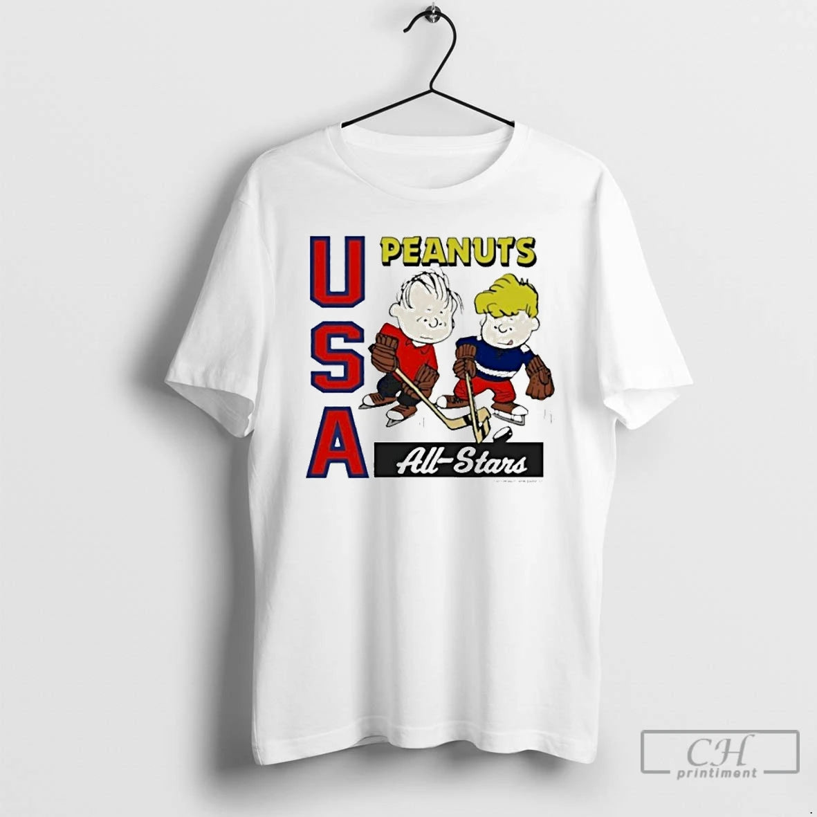 Premium The Peanuts X Usa Hockey All Stars Circle T-Shirts, Hoodie, Sweatshirt | InkNestWear.com