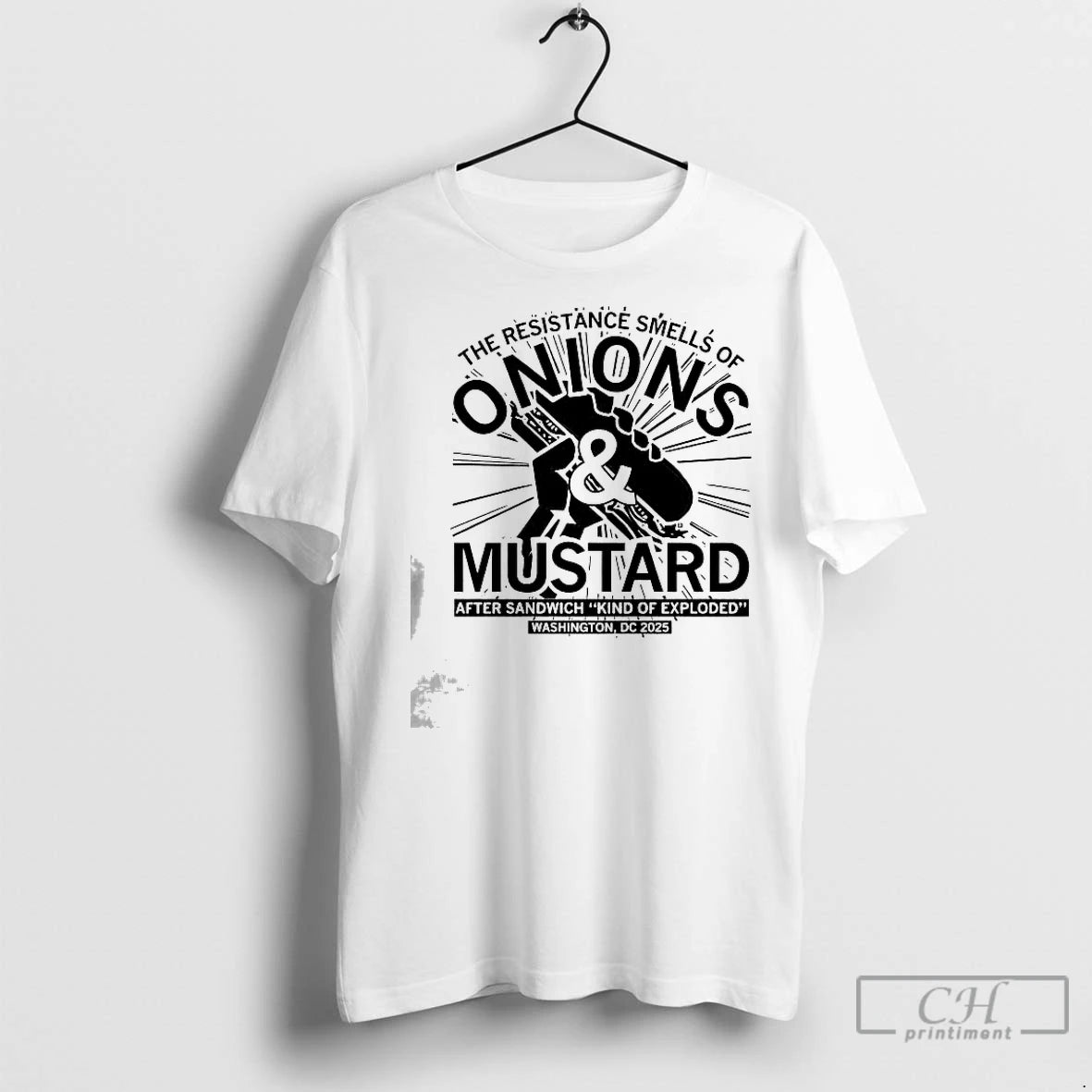 Premium The Resistance Smells Of Onions And Mustard Resistance T-Shirts, Hoodie, Sweatshirt | InkNestWear.com