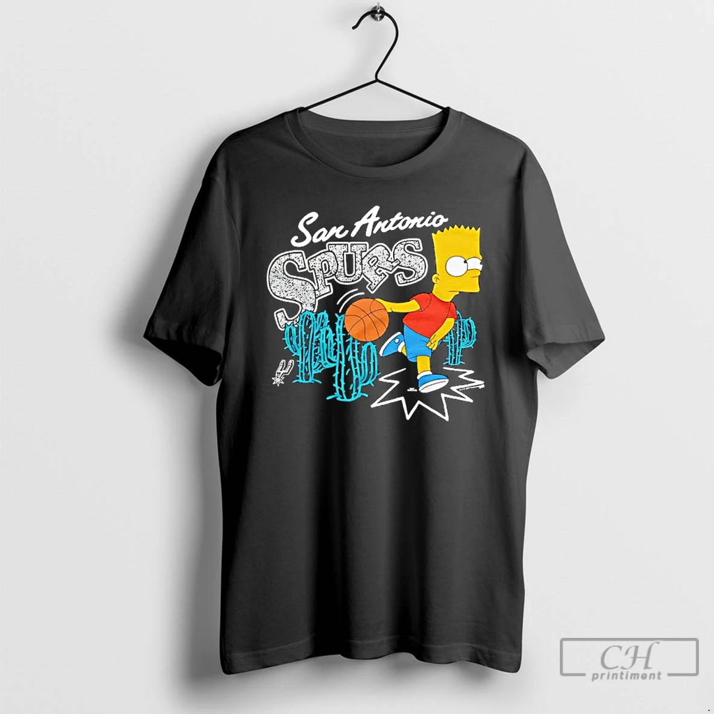 Premium The Simpsons Bart X San Antonio Spurs T-Shirts, Hoodie, Sweatshirt | InkNestWear.com