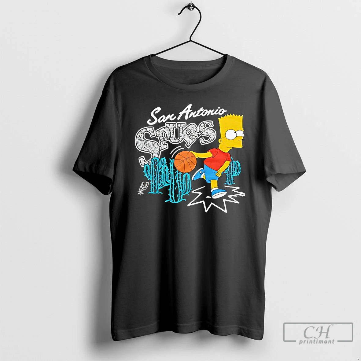 Premium The Simpsons Bart X San Antonio Spurs T-Shirts, Hoodie, Sweatshirt | InkNestWear.com