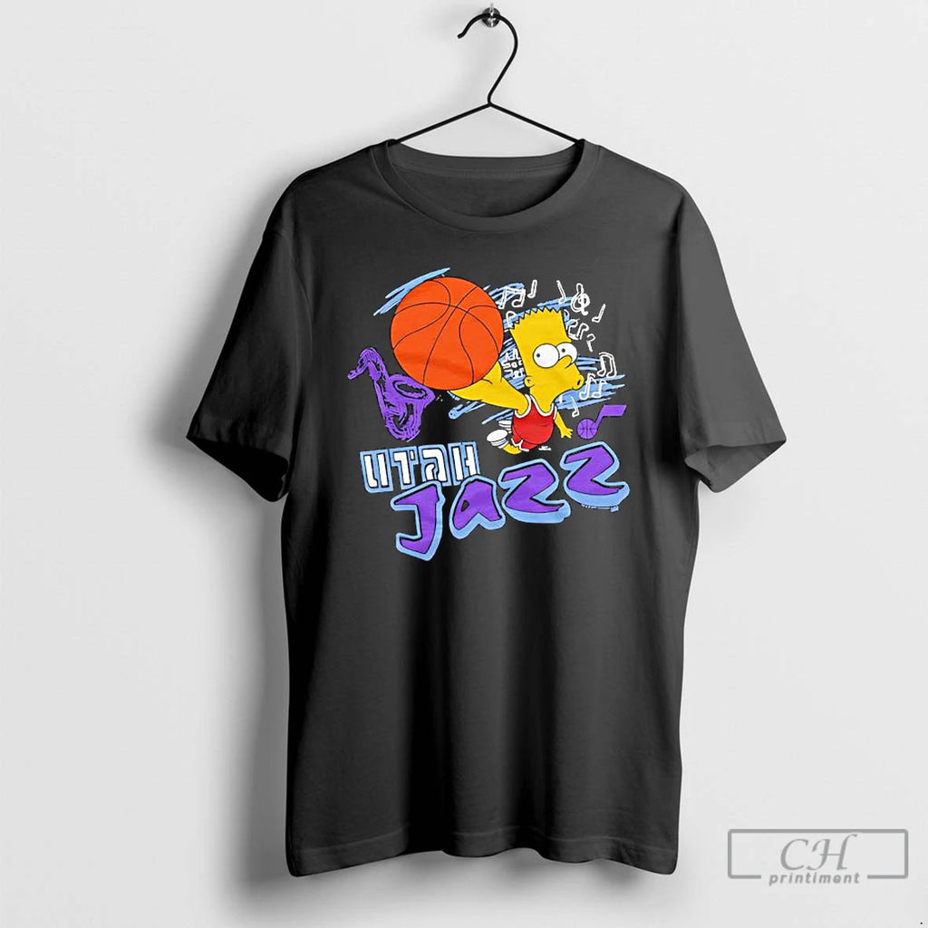 Premium The Simpsons Bart X Utah Jazz T-Shirts, Hoodie, Sweatshirt | InkNestWear.com