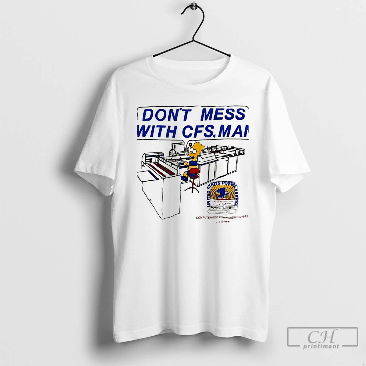 Premium The Simpsons Dont Mess With Cfs Man Christmas T Shirts Hoodie, Sweatshirt | InkNestWear.com