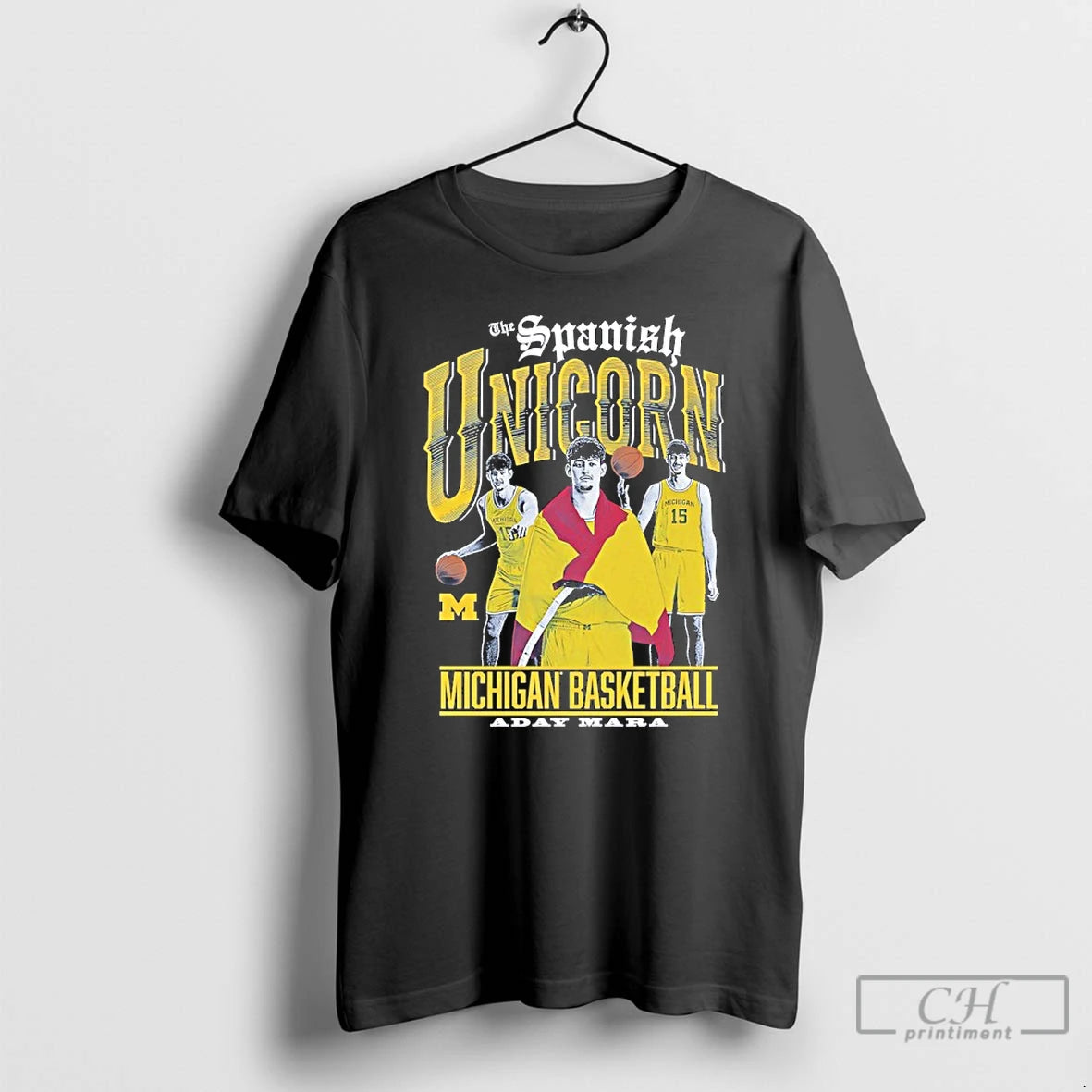 Premium The Spanish Unicorn Aday Mara Michigan Wolverines Basketball