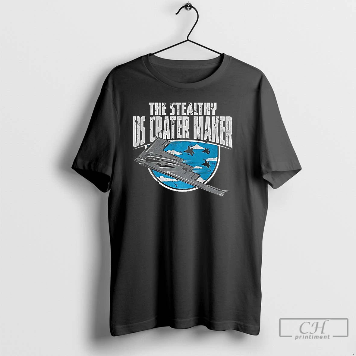 Premium The Stealthy Us Crater Maker B2 Spirit T Shirts Hoodie, Sweatshirt | InkNestWear.com