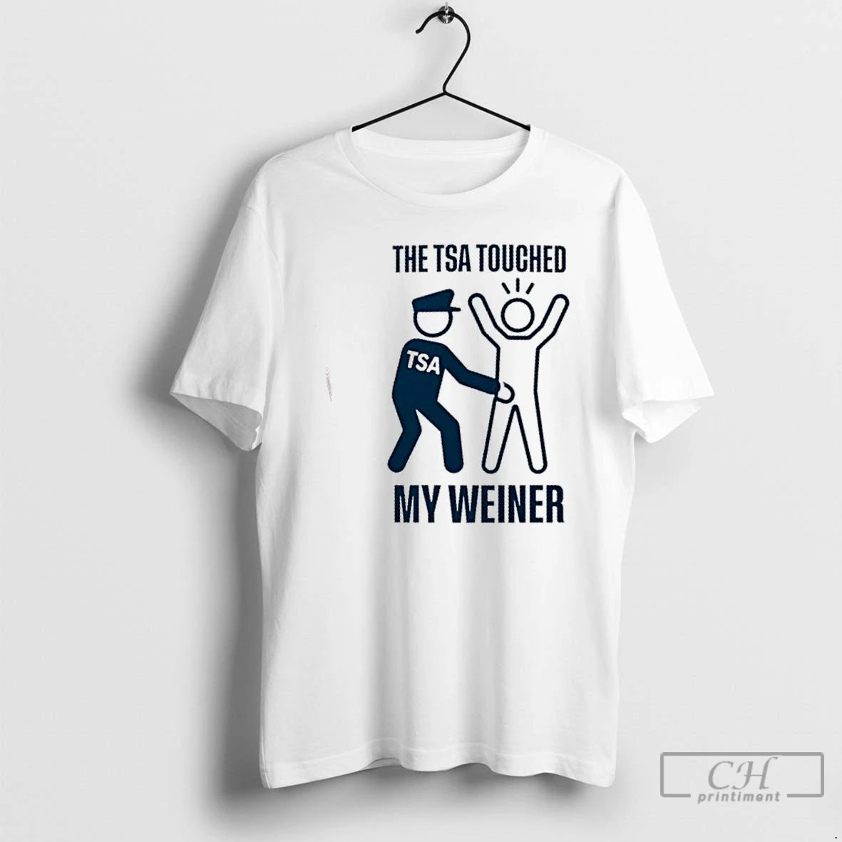 Premium The Tsa Touched My Weiner T Shirts Hoodie, Sweatshirt | InkNestWear.com