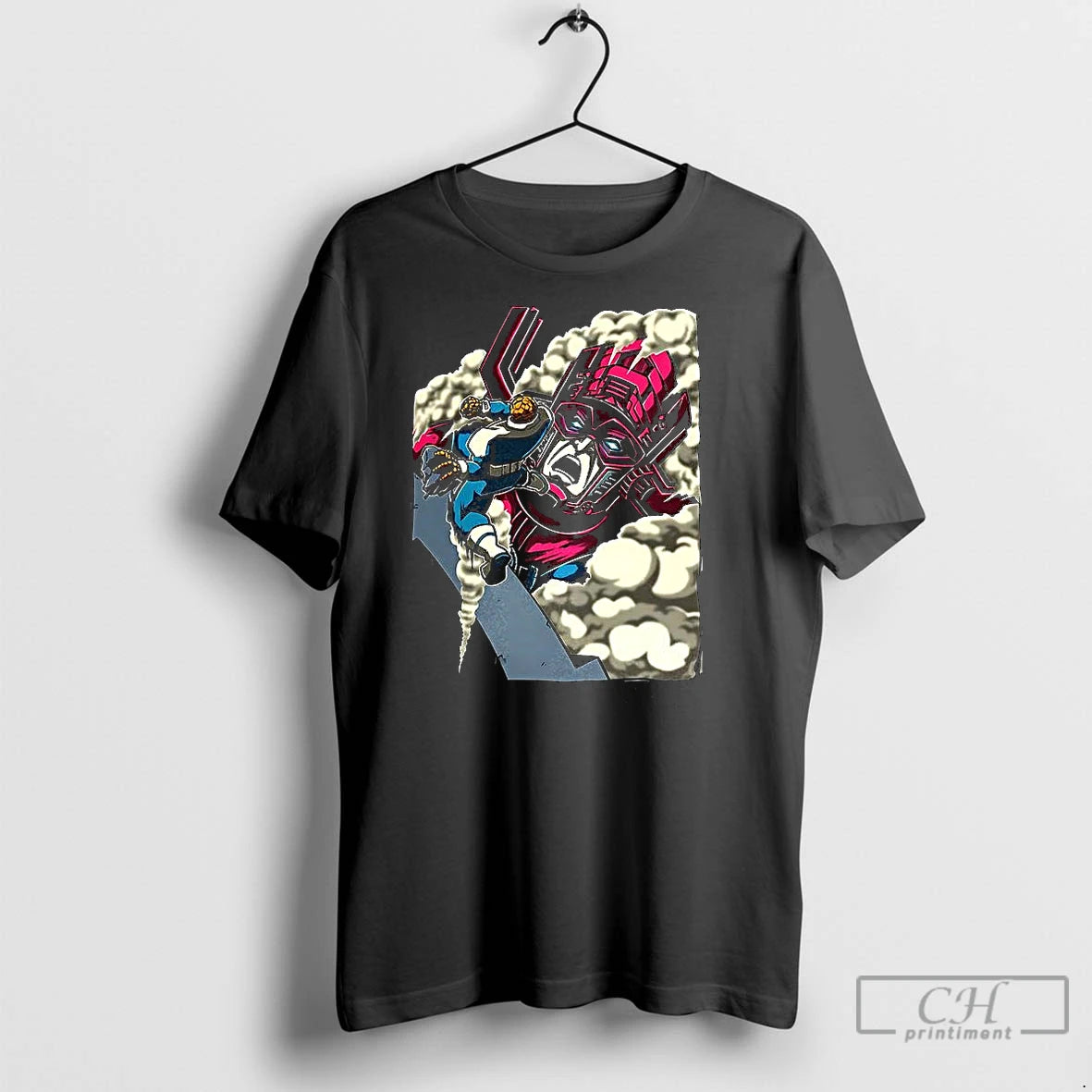 Premium The Thing Attack Galactus Clobbering On Titan T-Shirts, Hoodie, Sweatshirt | InkNestWear.com