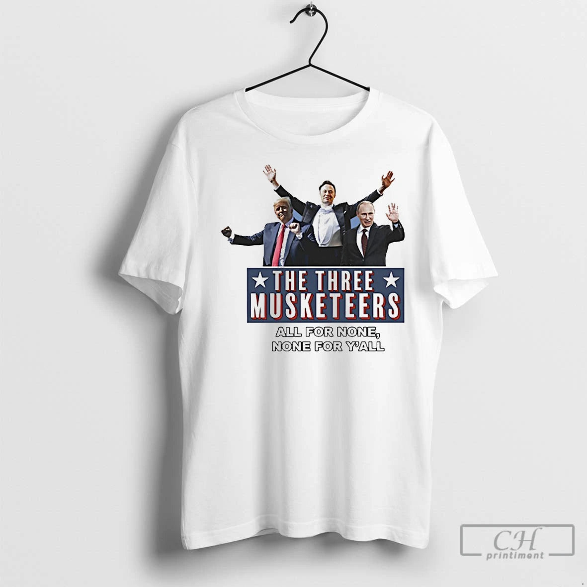 Premium The Three Musketeers All For None None For Yall T-Shirts, Hoodie, Sweatshirt | InkNestWear.com