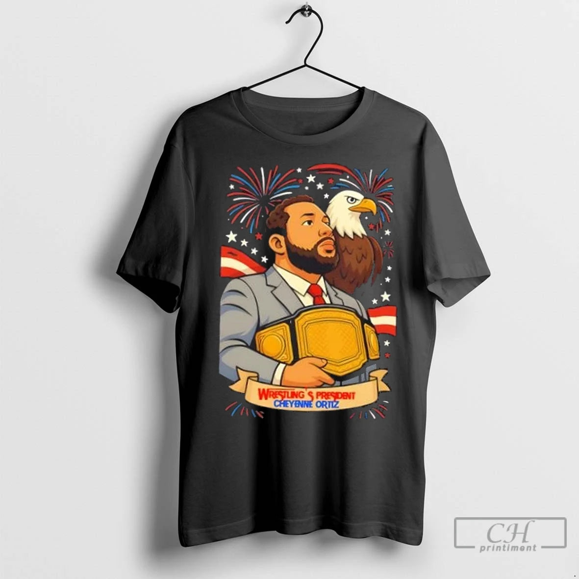 Premium The Voice Cheyenne Ortiz Announcer And Personality Wrestlings President T-Shirts, Hoodie, Sweatshirt