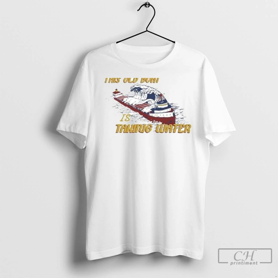 Premium This Boat Is Taking Water Edmund Fitzgerald Memorial Circle White T-Shirts, Hoodie, Sweatshirt | InkNestWear.com
