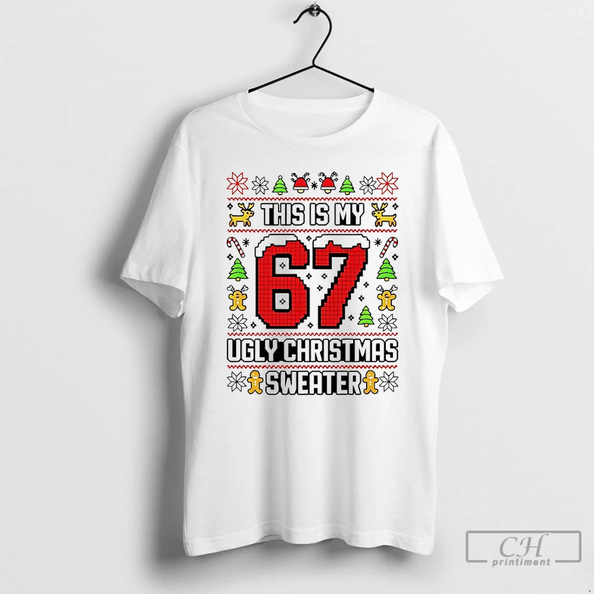 Premium This Is My 67 Ugly Christmas T Shirts Hoodie, Sweatshirt | InkNestWear.com