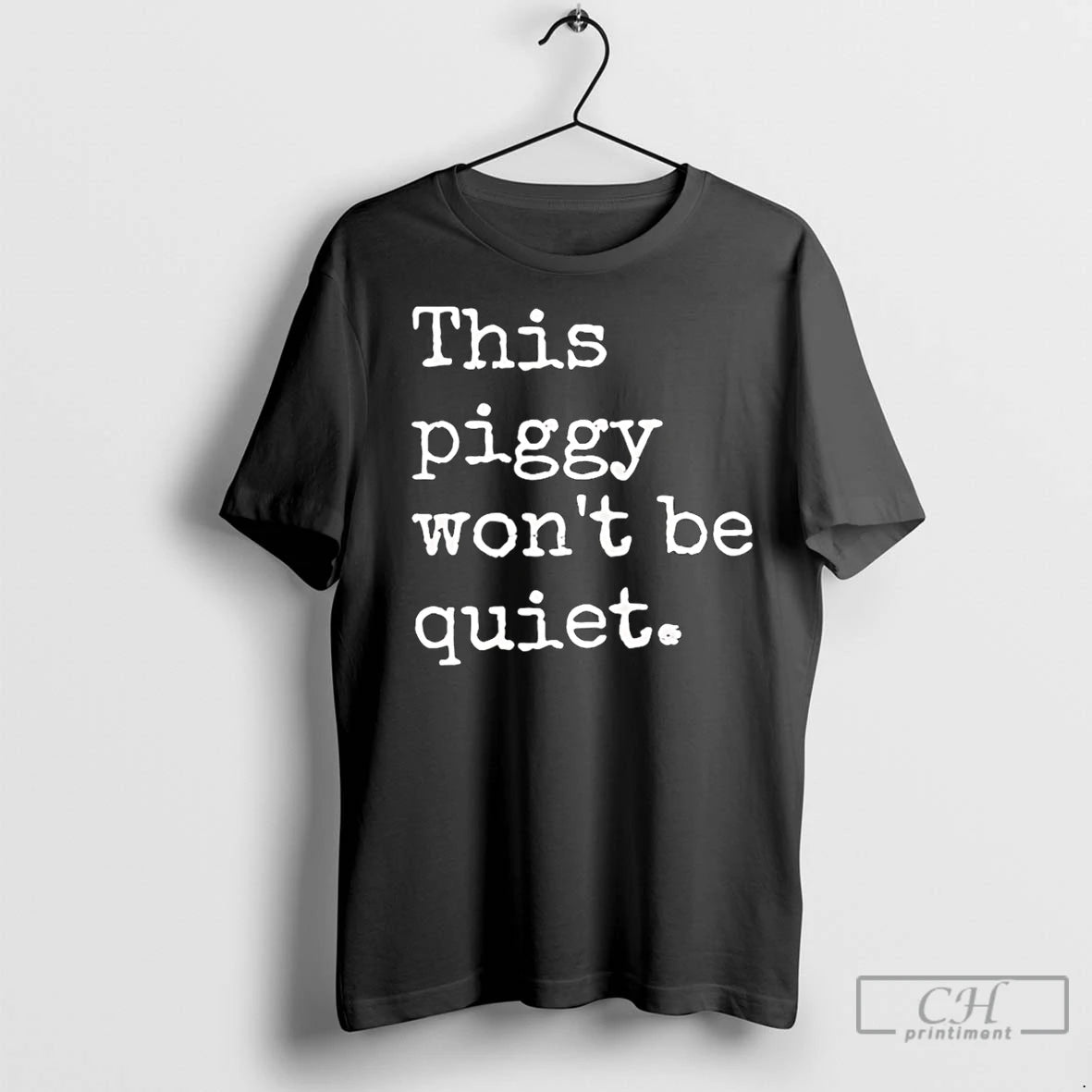 Premium This Piggy Wont Be Quiet Trump T-Shirts, Hoodie, Sweatshirt | InkNestWear.com