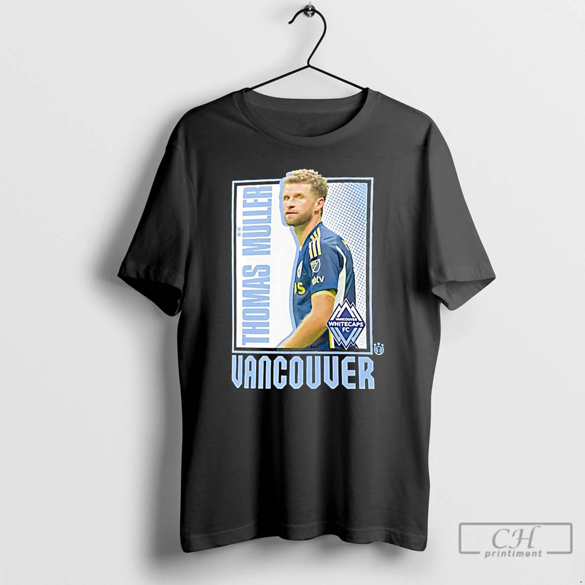 Premium Thomas Muller Card Vancouver Whitecaps Fc T Shirts Hoodie, Sweatshirt | InkNestWear.com