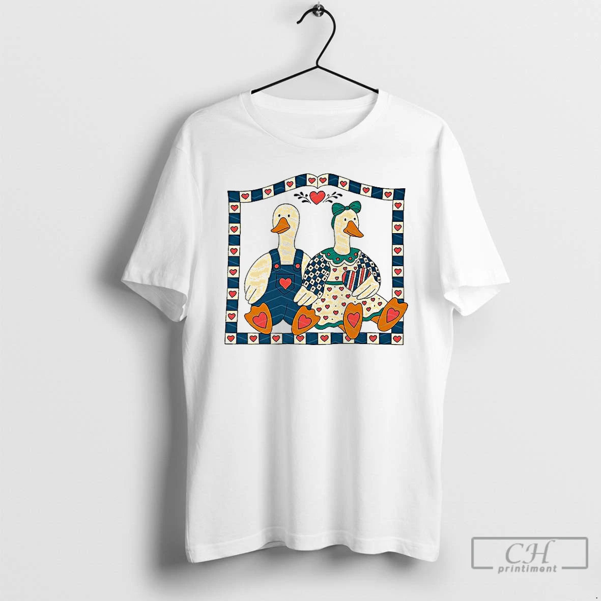 Premium Thrifty Geese Family Heart Classic T Shirts Hoodie, Sweatshirt | InkNestWear.com