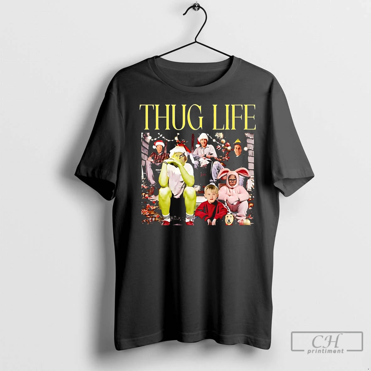 Premium Thug Life Christmas Gang T-Shirts, Hoodie, Sweatshirt | InkNestWear.com