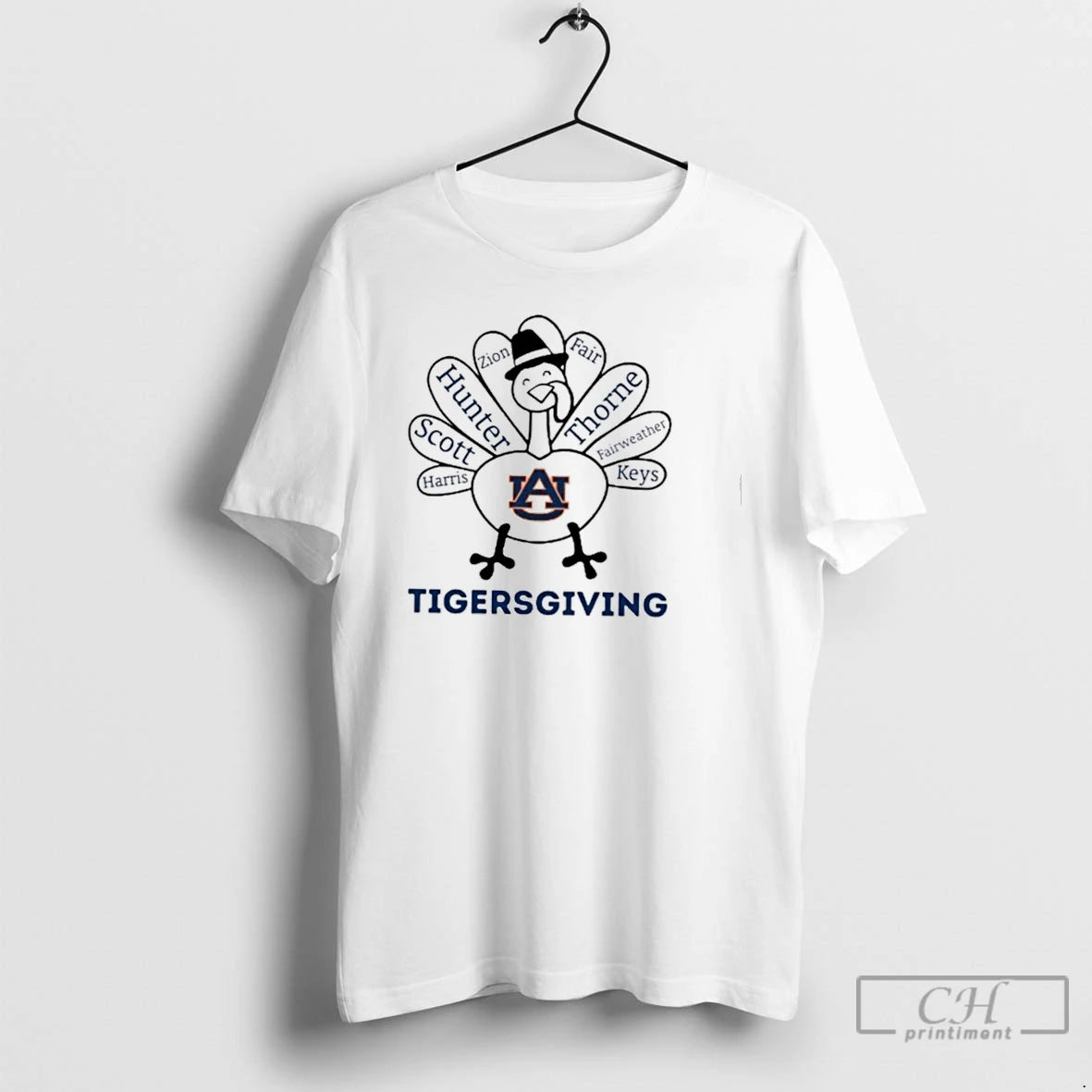 Premium Tigersgiving Auburn Tigers X Thanksgiving T Shirts Hoodie, Sweatshirt | InkNestWear.com