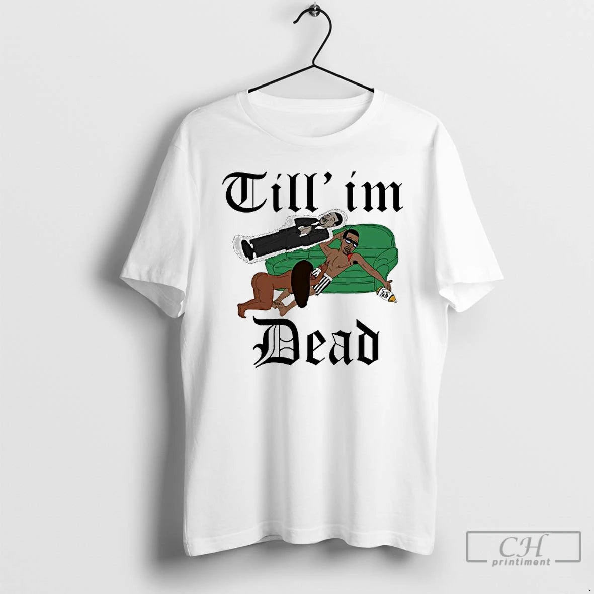 Premium Till Im Dead Gimme Head Kapone And Bosko Caricature T Shirts Hoodie, Sweatshirt | InkNestWear.com