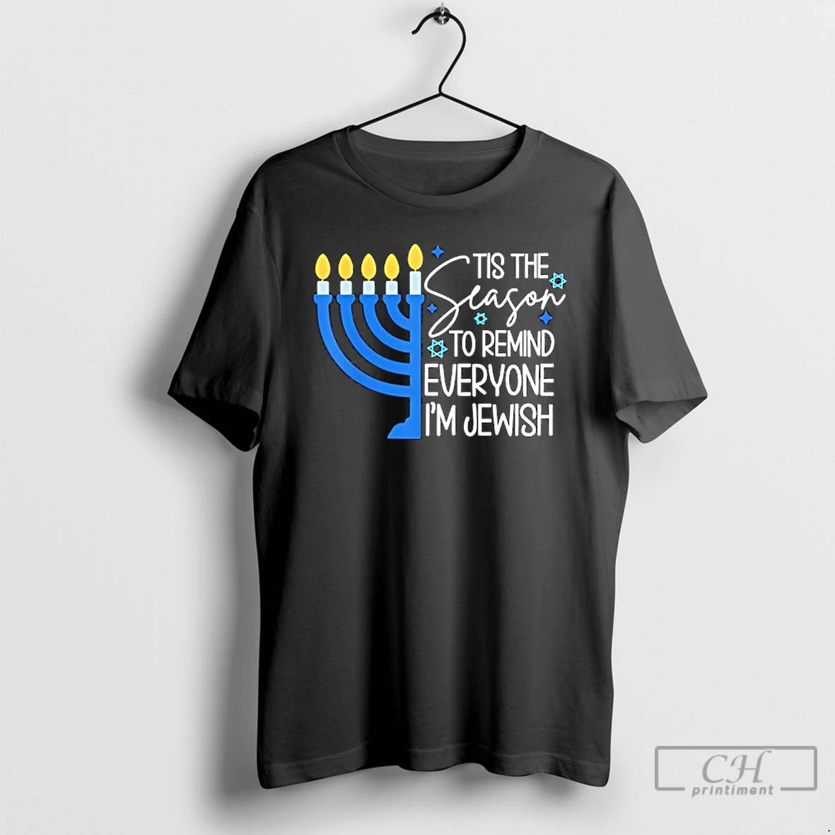 Premium Tis The Season To Remind Everyone Im Jewish Hanukkah Season T Shirts Hoodie, Sweatshirt | InkNestWear.com