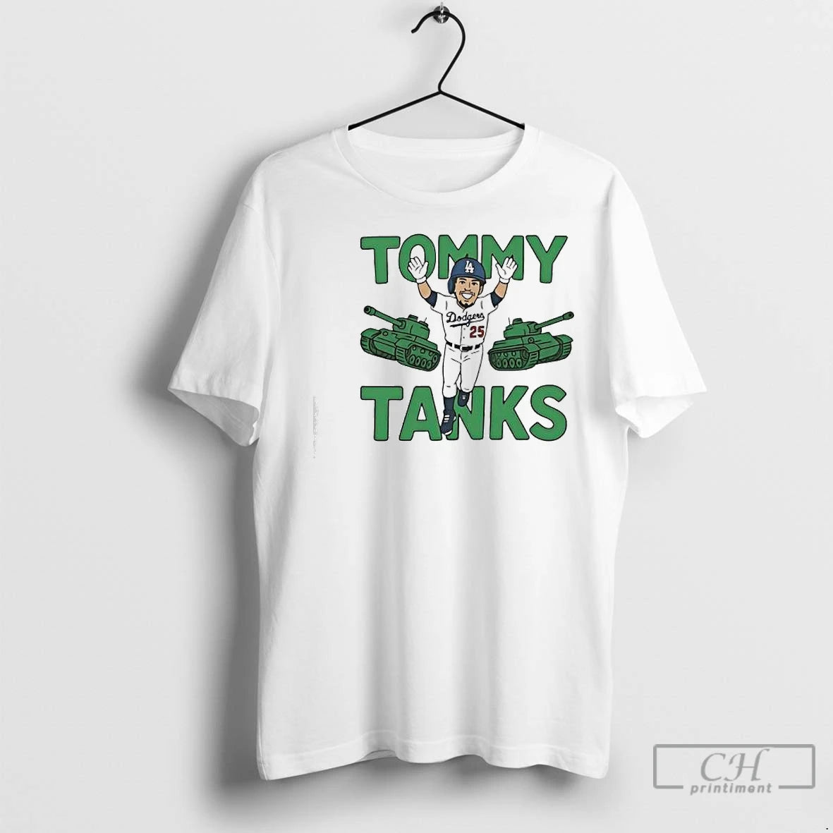 Premium Tommy Tanks Player La Graphic T-Shirts, Hoodie, Sweatshirt | InkNestWear.com