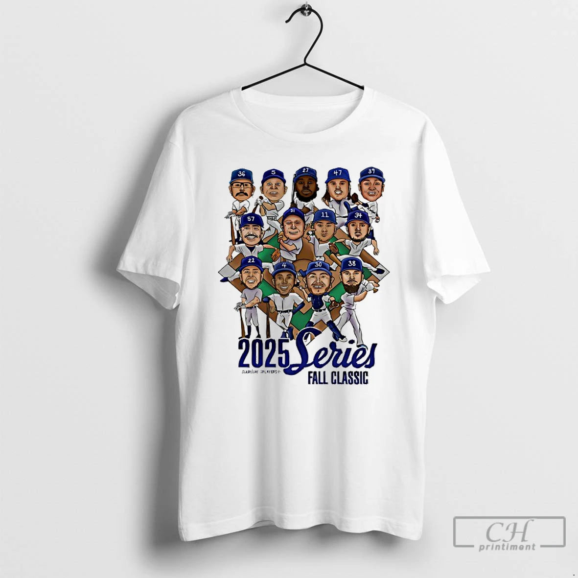 Premium Toronto Blue Jays 2025 World Series Fall Classic Caricature T Shirts Hoodie, Sweatshirt | InkNestWear.com
