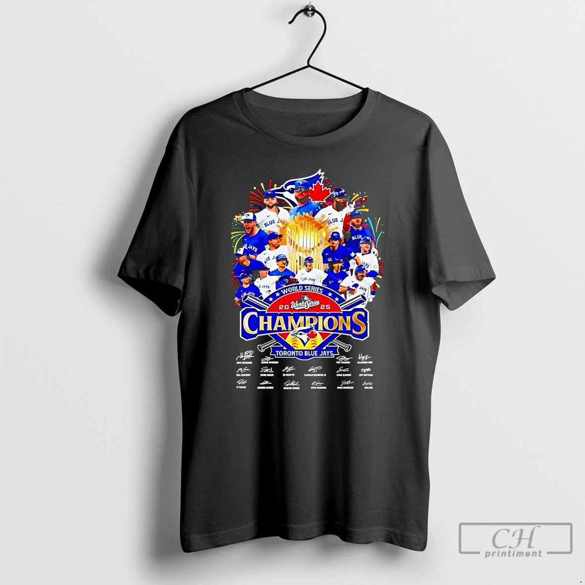 Premium Toronto Blue Jays 2025 World Series Champions Team Players T Shirts Hoodie, Sweatshirt | InkNestWear.com