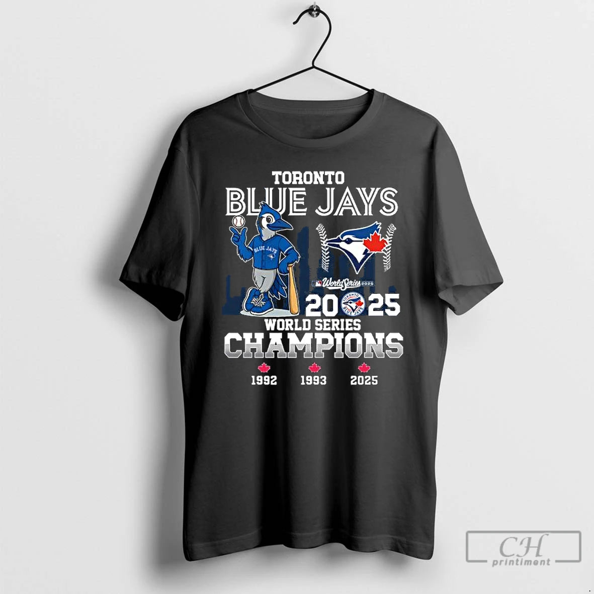 Premium Toronto Blue Jays Mascot 2025 World Series Champions T Shirts Hoodie, Sweatshirt | InkNestWear.com