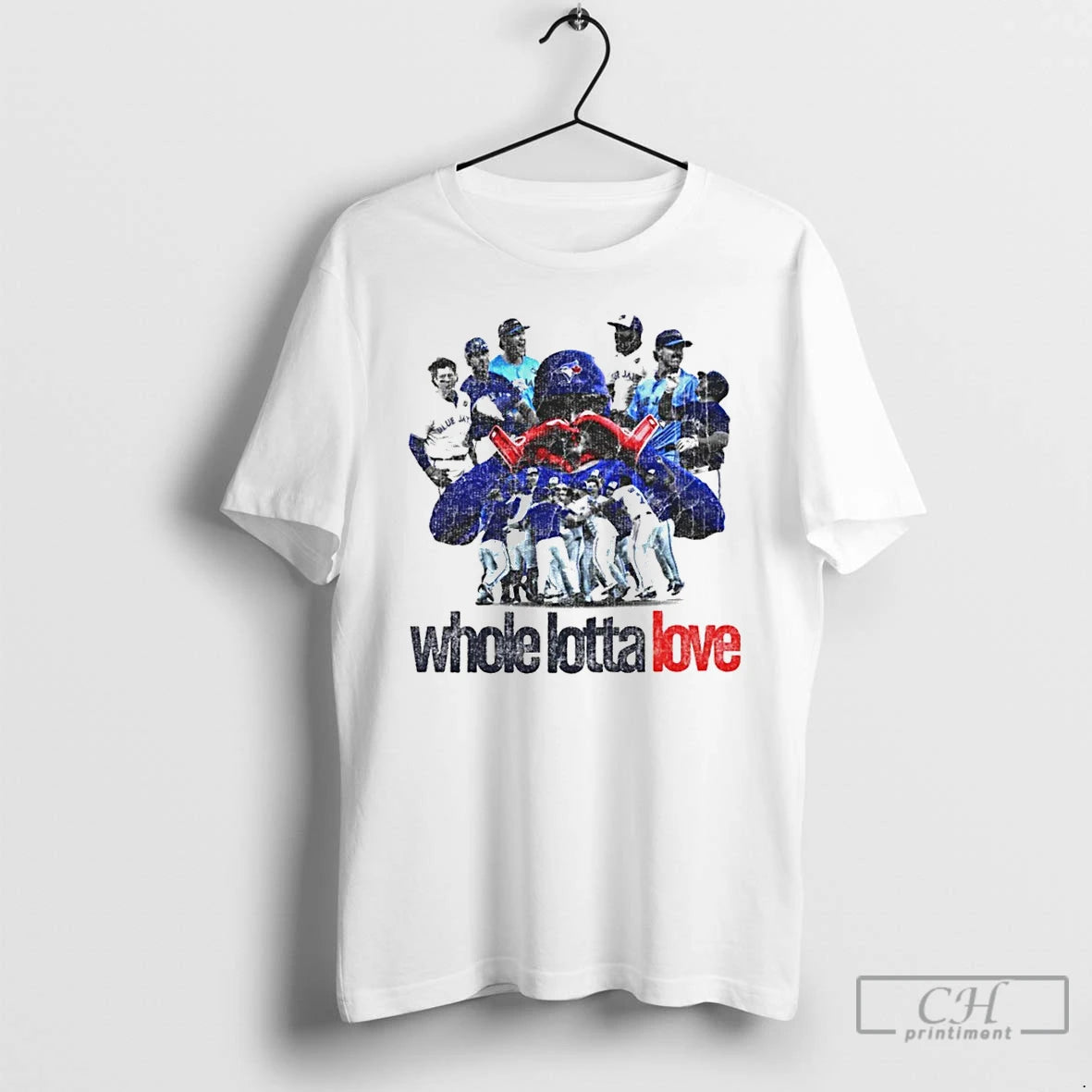 Premium Toronto Blue Jays Whole Lotta Love Heart Team Boxy Mlb Baseball Vintage T Shirts Hoodie, Sweatshirt | InkNestWear.com