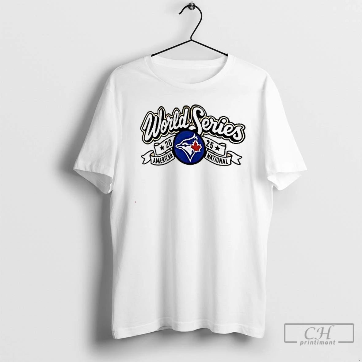 Premium Toronto Blue Jays World Series American National 2025 White T Shirts Hoodie, Sweatshirt | InkNestWear.com